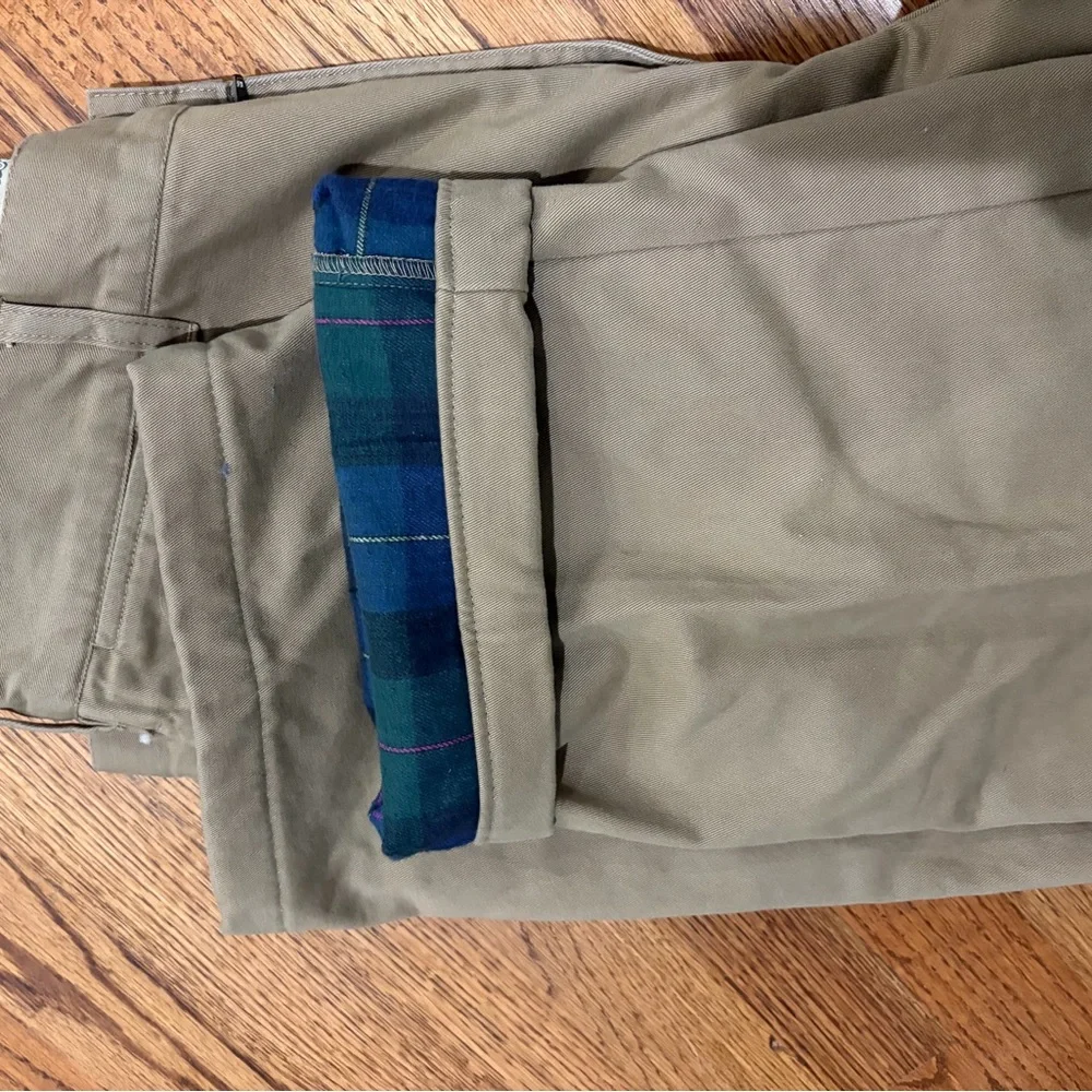 NWT Cabela's Flannel Lined Chinos (36)